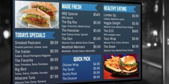 How Digital Drive-Thru Displays Can Boost Speed and Profit